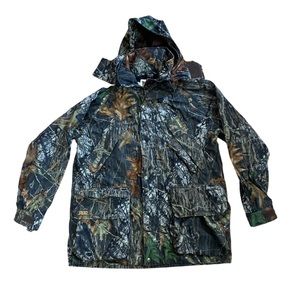 Gamehide Mens Hunting Jacket Heavy Duty Pockets Hooded Lined Medium